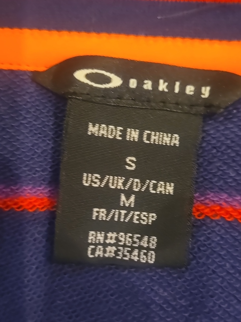 Oakley Unique Navy Striped Open Front Blazer - Picture 2 of 9